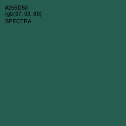 #255D50 - Spectra Color Image