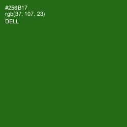 #256B17 - Dell Color Image