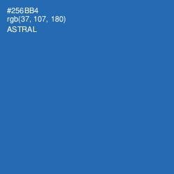 #256BB4 - Astral Color Image