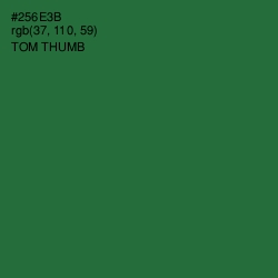 #256E3B - Tom Thumb Color Image