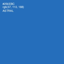 #256EBC - Astral Color Image