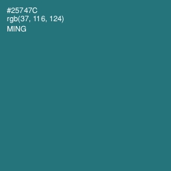 #25747C - Ming Color Image