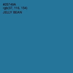 #25749A - Jelly Bean Color Image