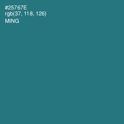 #25767E - Ming Color Image