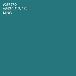 #25777D - Ming Color Image