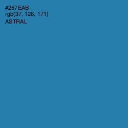 #257EAB - Astral Color Image