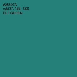 #25807A - Elf Green Color Image