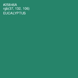 #25846A - Eucalyptus Color Image
