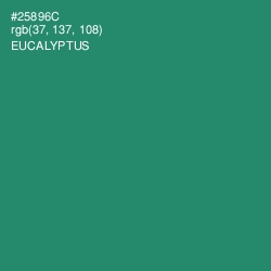 #25896C - Eucalyptus Color Image