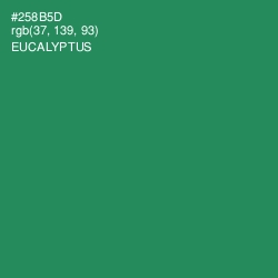 #258B5D - Eucalyptus Color Image