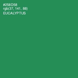 #258D58 - Eucalyptus Color Image