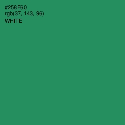 #258F60 - Eucalyptus Color Image