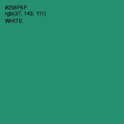#258F6F - Eucalyptus Color Image
