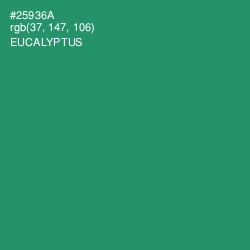 #25936A - Eucalyptus Color Image