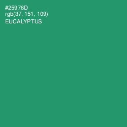 #25976D - Eucalyptus Color Image