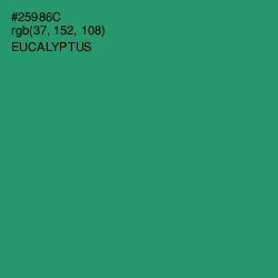 #25986C - Eucalyptus Color Image