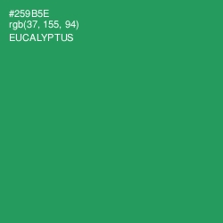 #259B5E - Eucalyptus Color Image