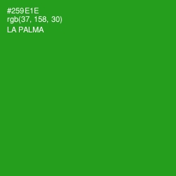 #259E1E - La Palma Color Image