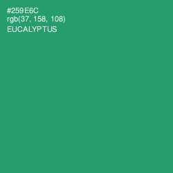 #259E6C - Eucalyptus Color Image