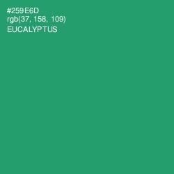 #259E6D - Eucalyptus Color Image