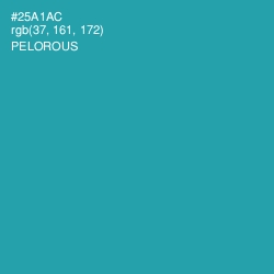 #25A1AC - Pelorous Color Image