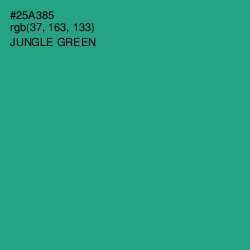 #25A385 - Jungle Green Color Image