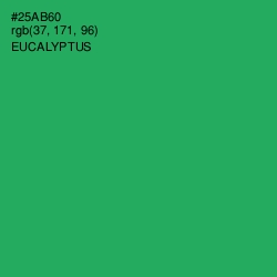 #25AB60 - Eucalyptus Color Image