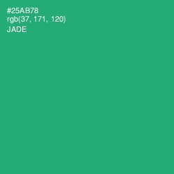 #25AB78 - Jade Color Image