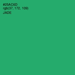 #25AC6D - Jade Color Image