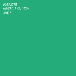 #25AC7B - Jade Color Image