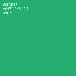 #25AD6F - Jade Color Image