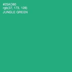 #25AD80 - Jungle Green Color Image