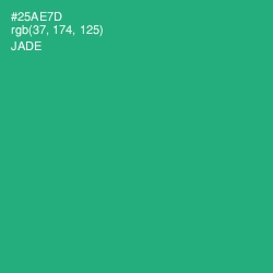 #25AE7D - Jade Color Image