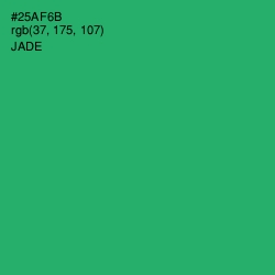 #25AF6B - Jade Color Image