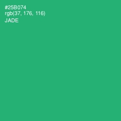 #25B074 - Jade Color Image