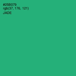 #25B079 - Jade Color Image