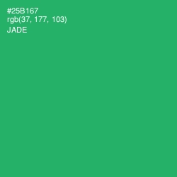 #25B167 - Jade Color Image