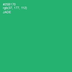 #25B170 - Jade Color Image