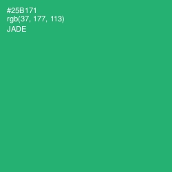 #25B171 - Jade Color Image