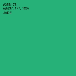 #25B178 - Jade Color Image