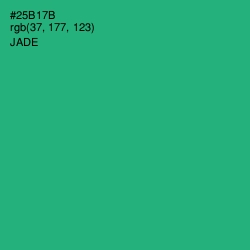 #25B17B - Jade Color Image