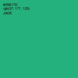 #25B17D - Jade Color Image