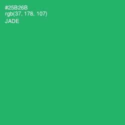 #25B26B - Jade Color Image