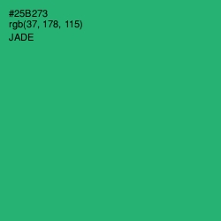 #25B273 - Jade Color Image