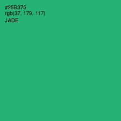 #25B375 - Jade Color Image