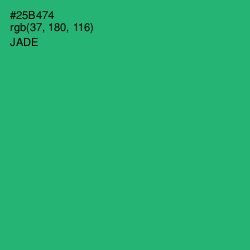 #25B474 - Jade Color Image