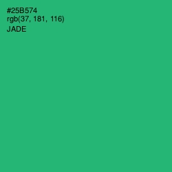 #25B574 - Jade Color Image