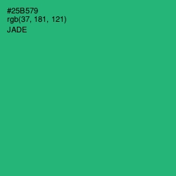 #25B579 - Jade Color Image