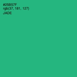 #25B57F - Jade Color Image