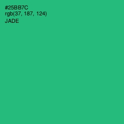 #25BB7C - Jade Color Image